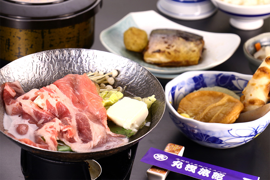 当館自慢の体に美味しい手作り会席